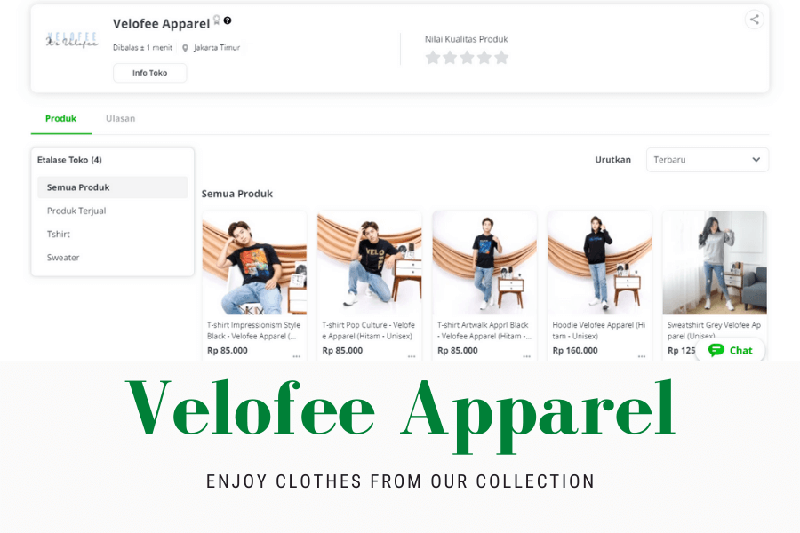 Rekomendasi Toko Baju di Tokopedia